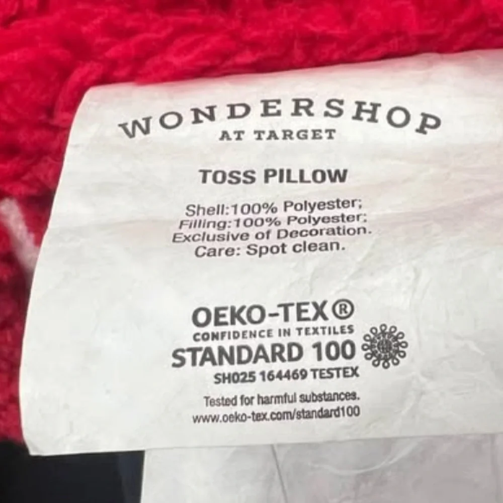 Target Red Plaid Decorative Pillows 4 count